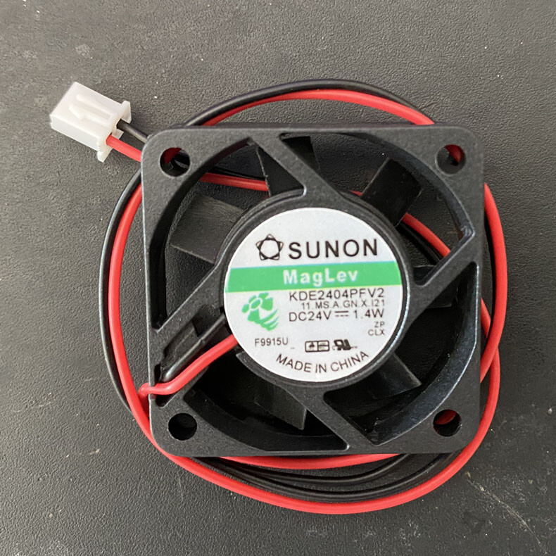 For SUNON KDE2404PFV2 4010 4CM 24V 1.4W 2pin Maglev cooling fan 40X40X10MM