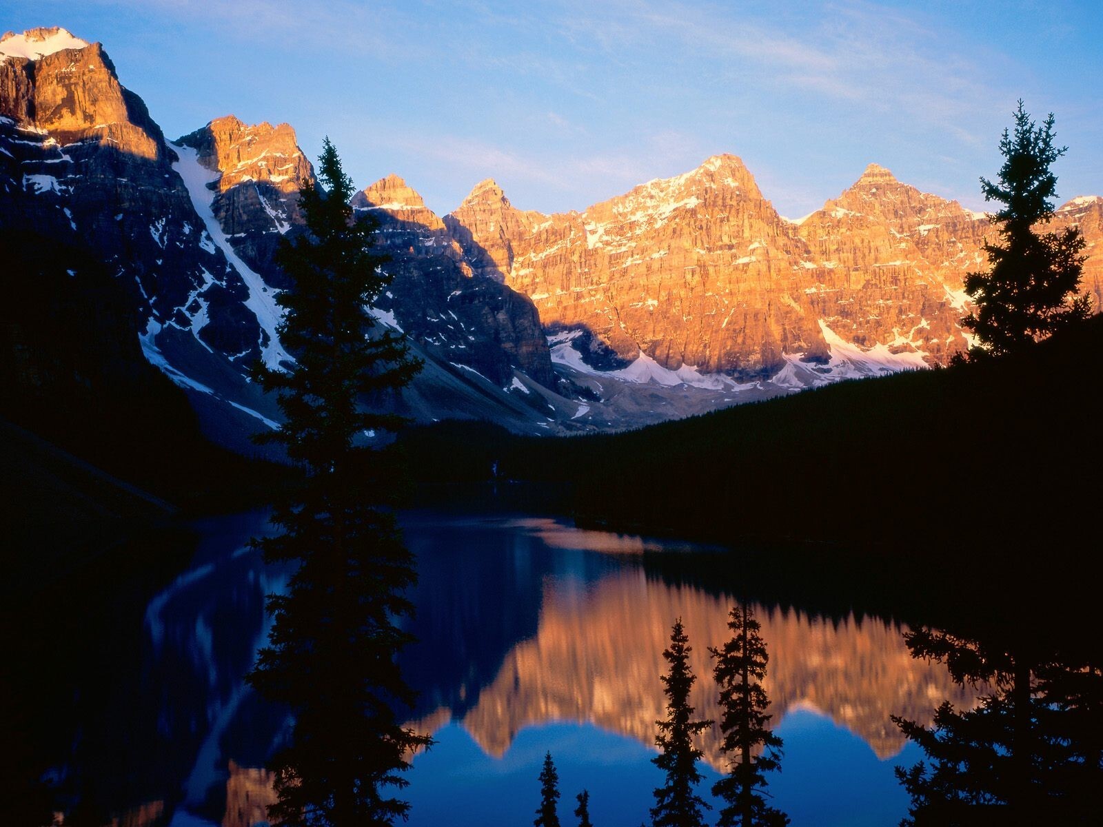 Landscape canada nature mountains Custom Gaming Mat Desk