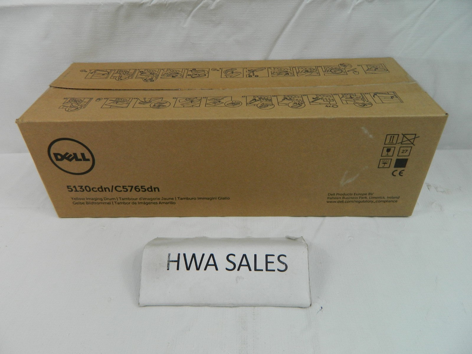 Genuine Dell X951N Yellow Image Drum 5130CDN C5765DN NEW OEM OPEN BOX