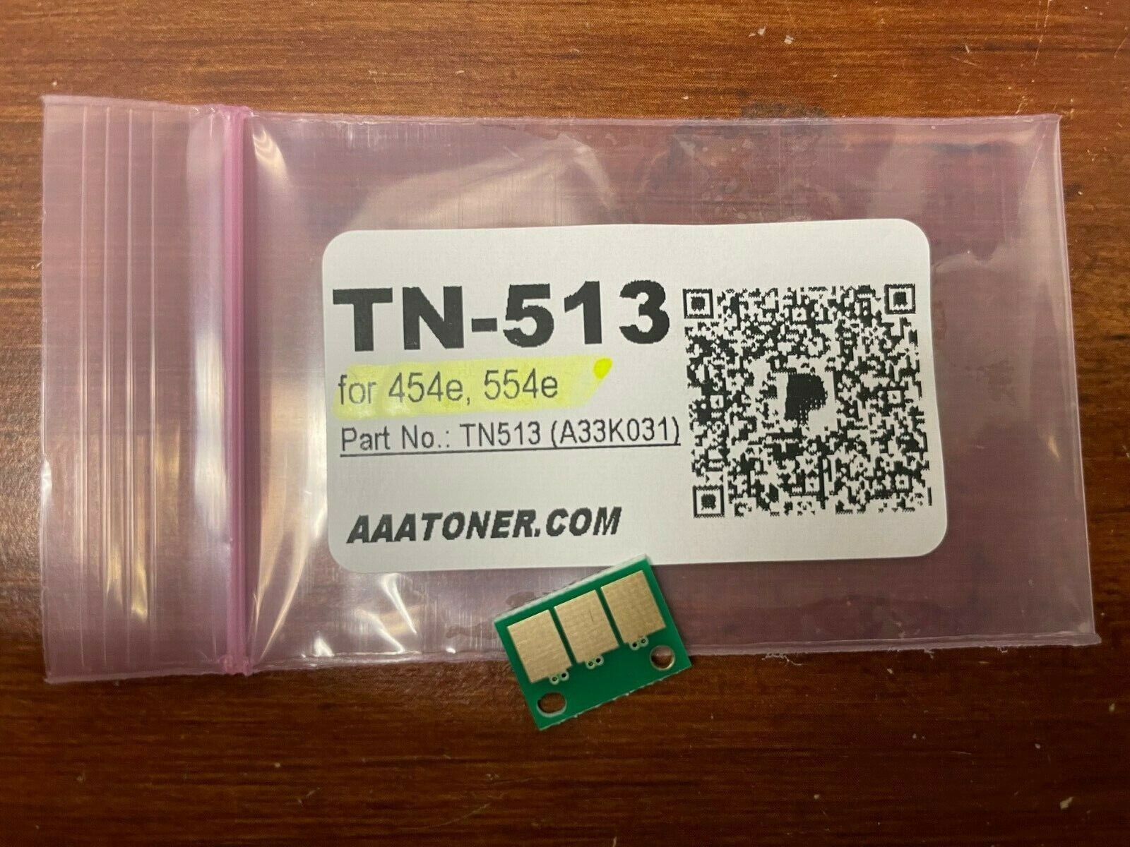 Toner Chip for Konica Minolta Bizhub 454e, 554e (TN513, TN-513) Refill