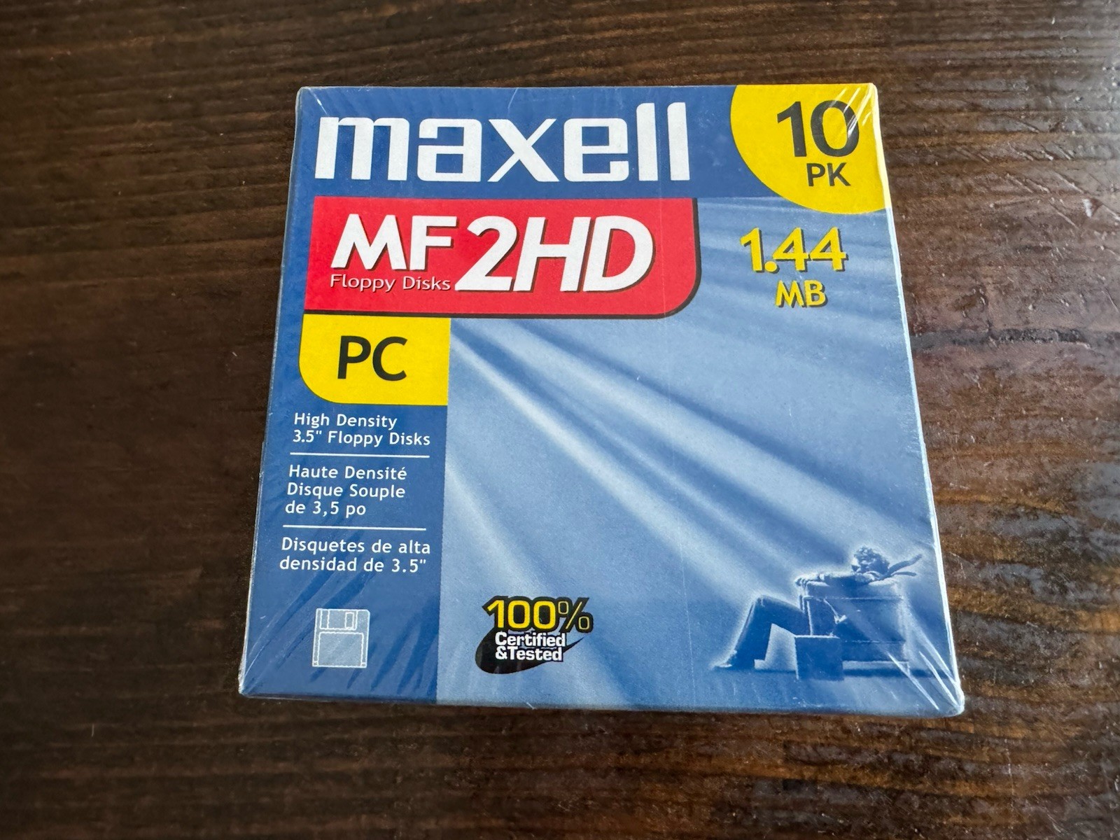 ✅Maxell ✅MF 2HD 1.44 MB PC ✅3.5 Inch High Density Floppy Disks ✅New Sealed 10 Pk