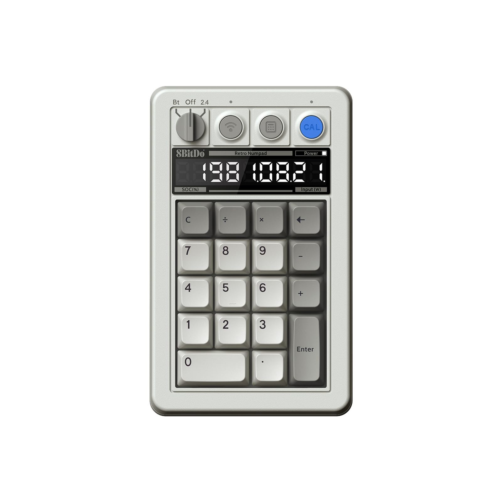 8BitDo Retro 18 Mechanical Numpad, Supports Calculator Mode, M Edition