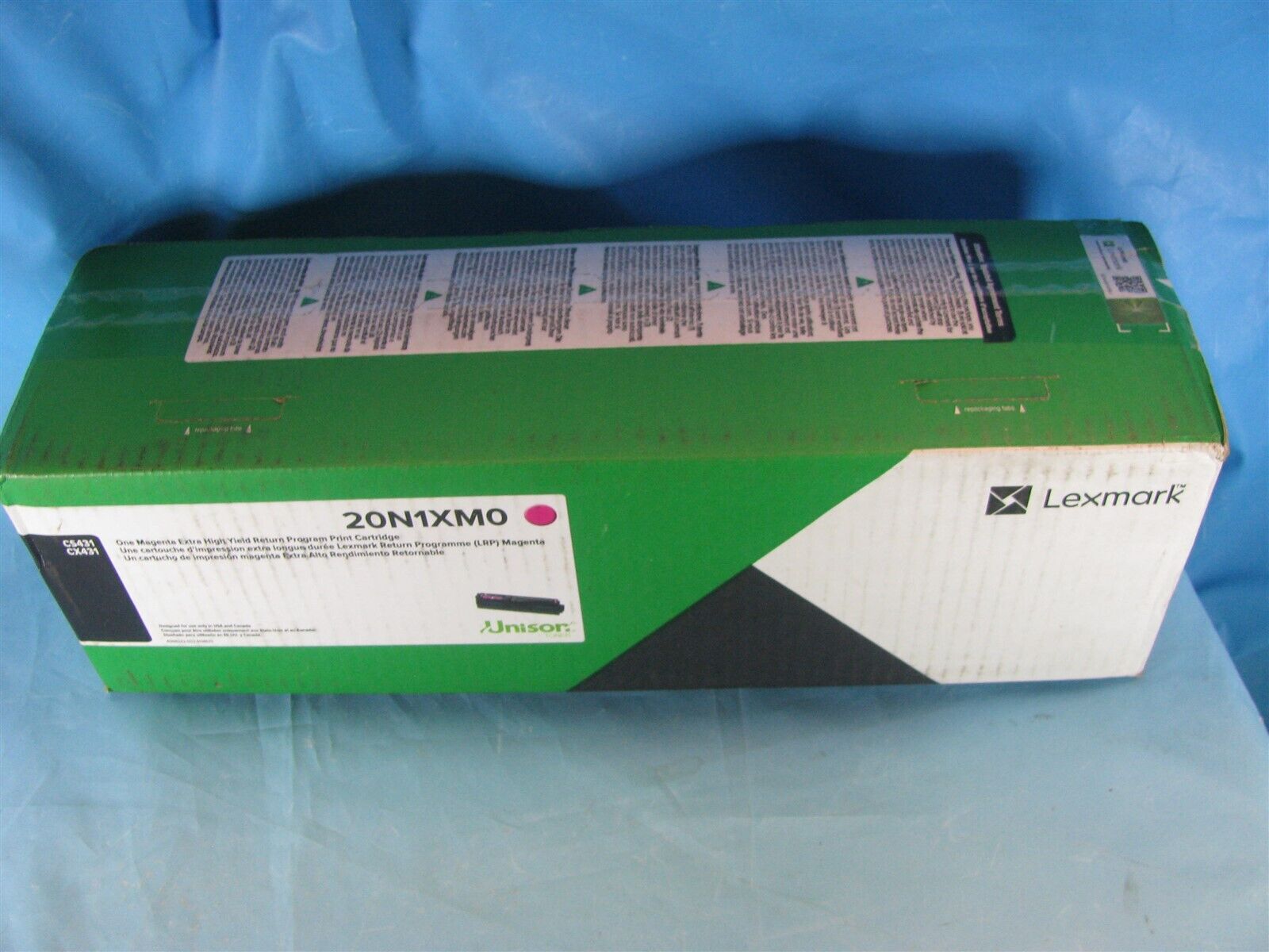 Genuine Lexmark 20N1XM0 Extra High Yield MAGENTA Toner Cartridge - OPEN