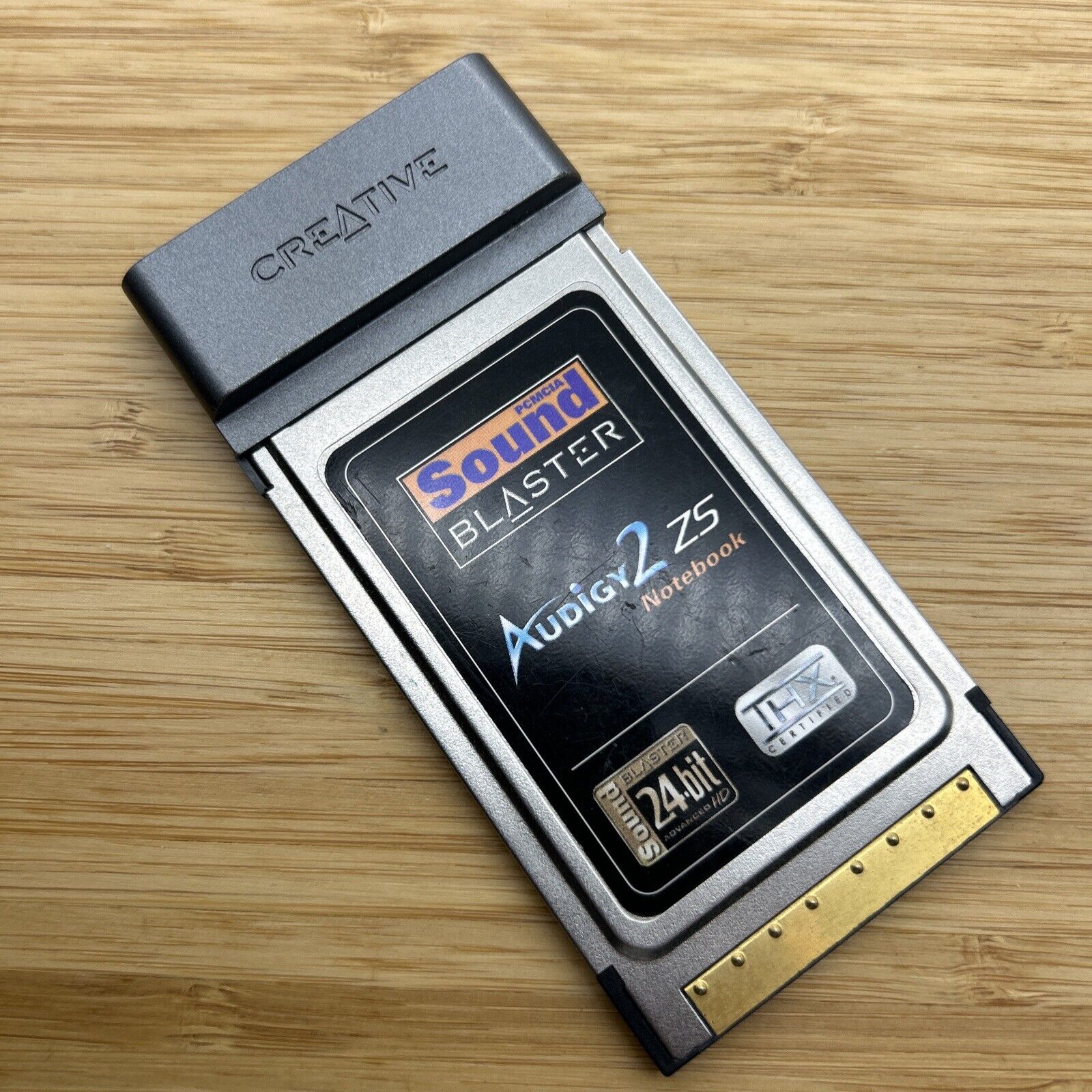 Creative Labs Sound Blaster Audigy 2 ZS PC Card ( SB0530 ) Sound Card PCMCIA Z5