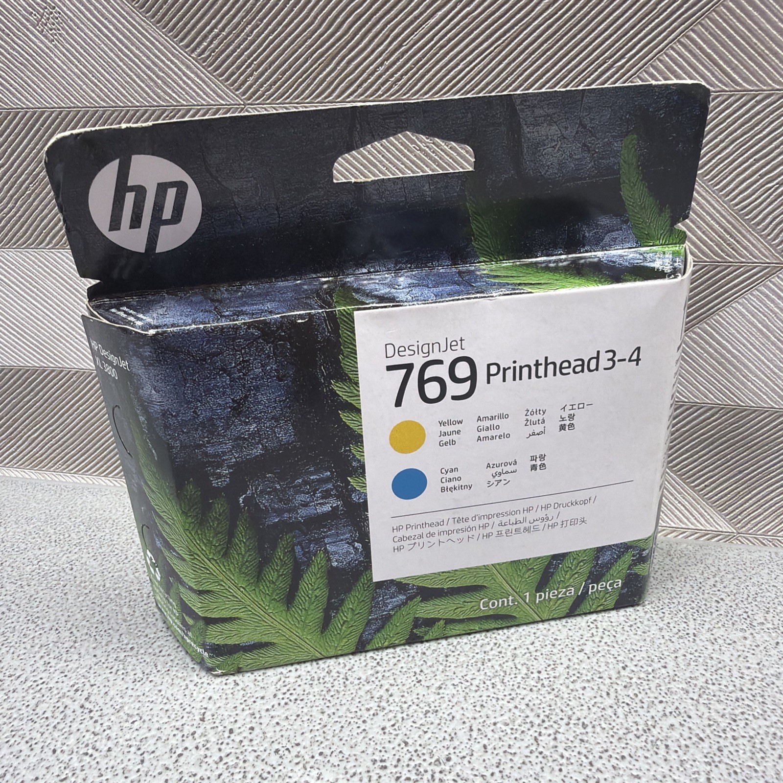 HP 769 Cyan/Yellow Printhead 3-4 EXP AUG 2026
