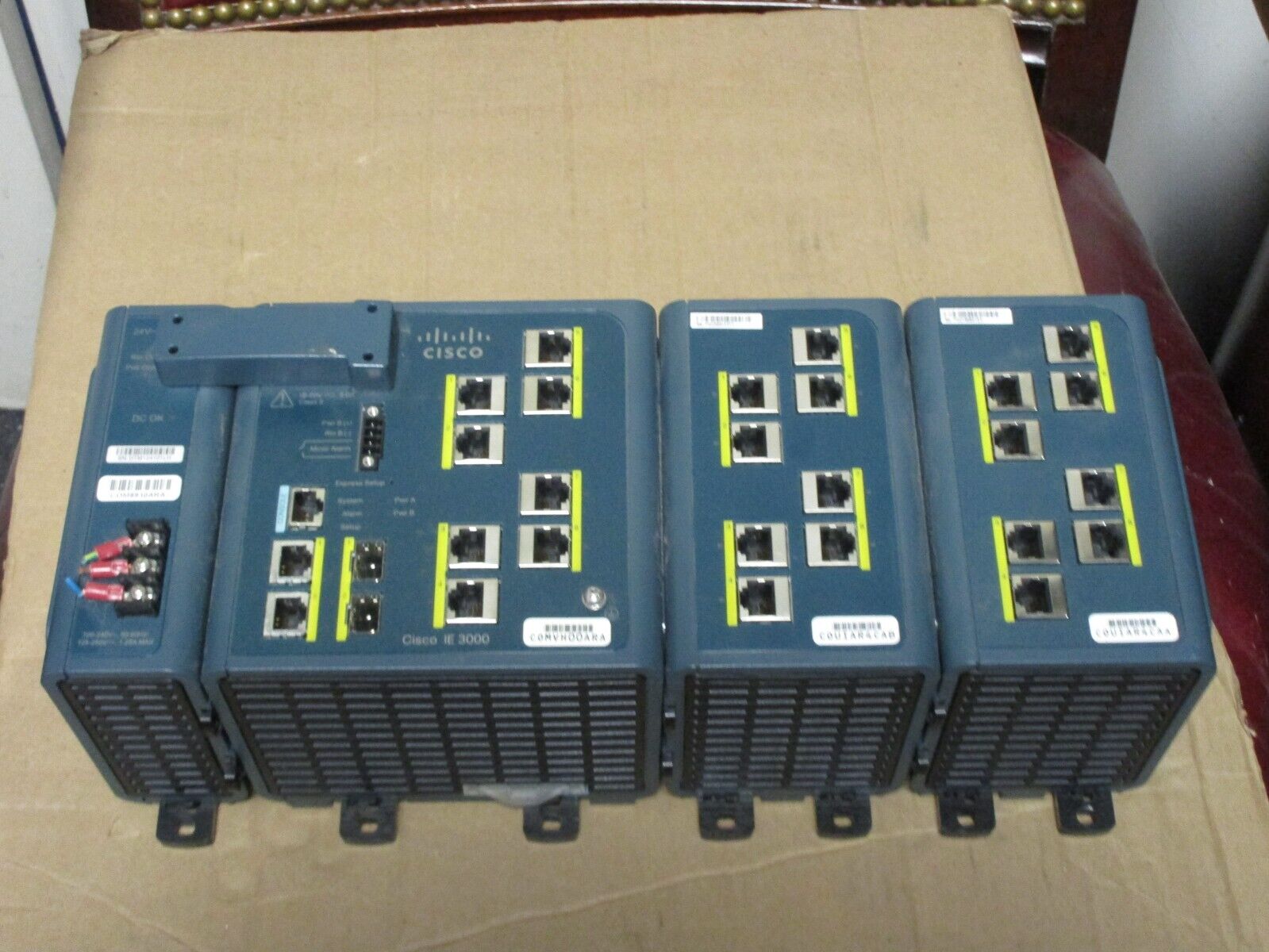 Cisco IE-3000-8TC  8 Port Industrial Ethernet Switch with Expansion Modules