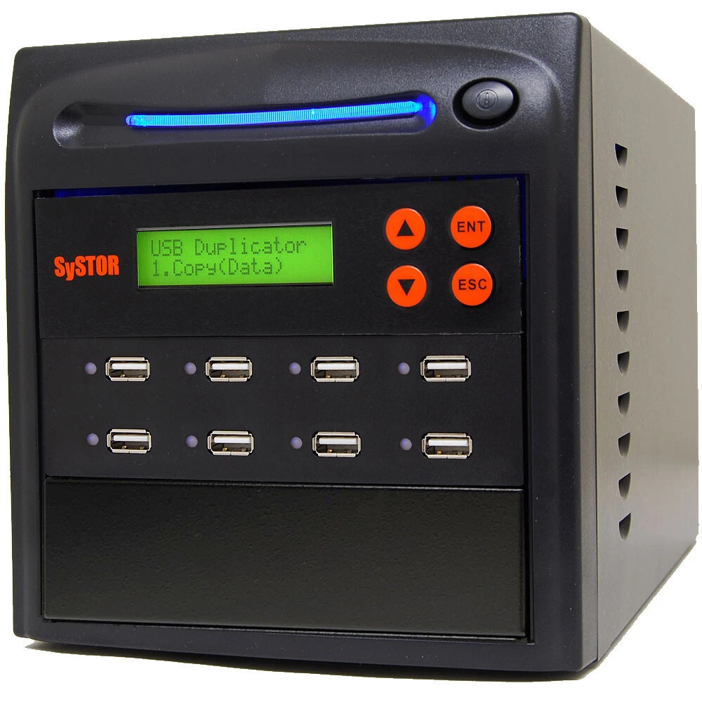 Systor 1:7 USB Duplicator & Sanitizer 2GB/Min Flash Copier & Eraser 2YR WARRANTY