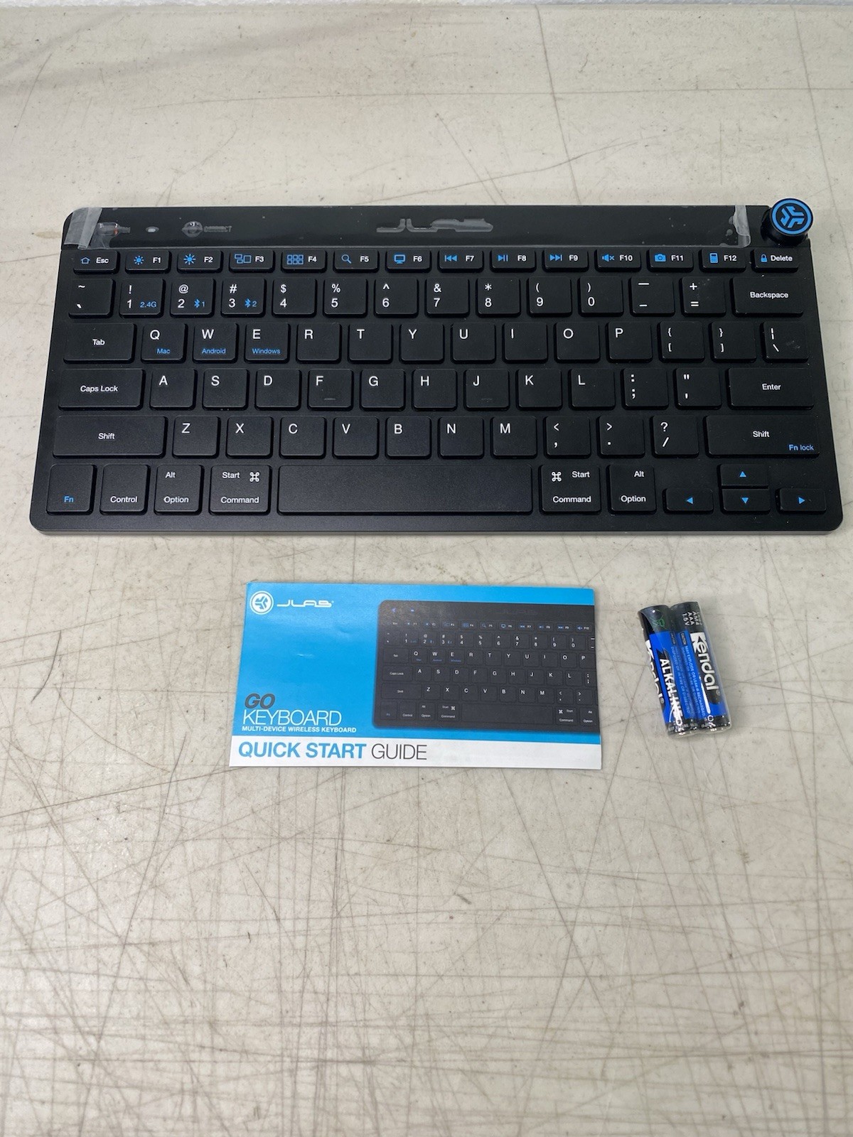 JLab GO Wireless Keyboard  - Black NEW NO BOX 
