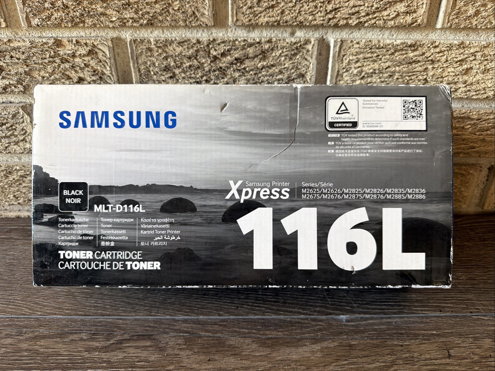 Genuine Samsung MLT-D116L High Yield Toner - Factory Sealed