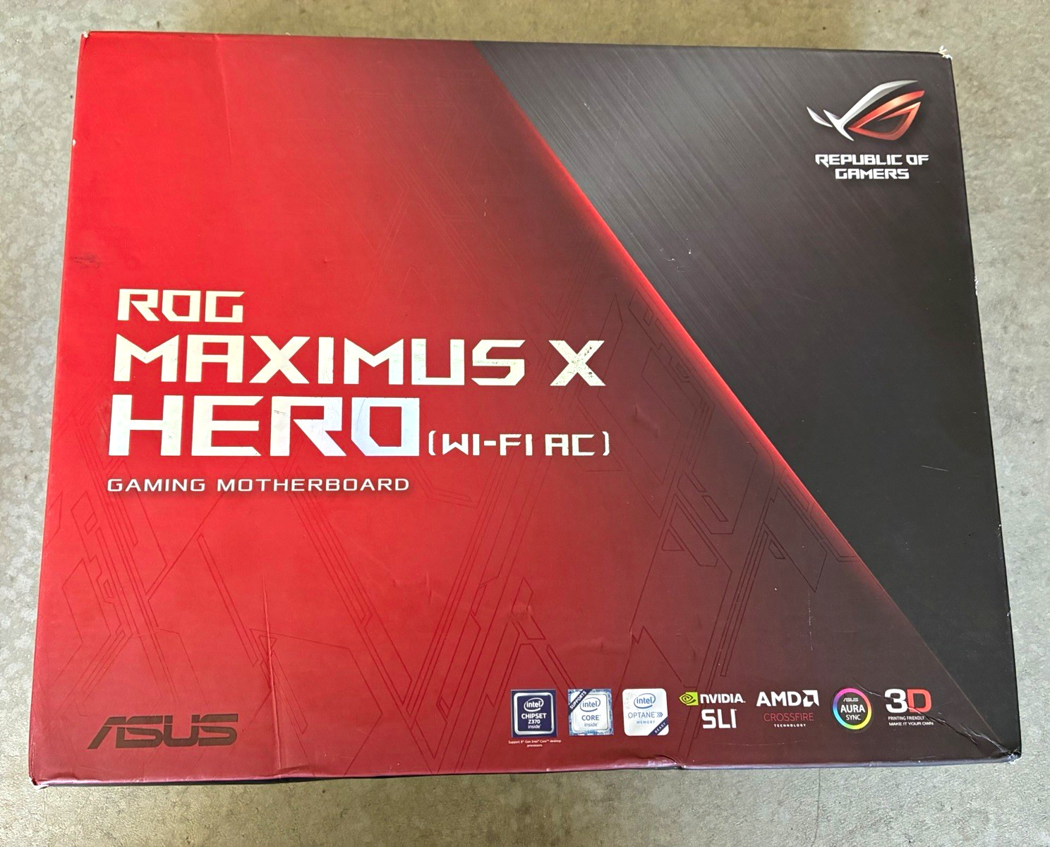 ASUS ROG Maximus X Hero (Wi-Fi AC) ATX Intel LGA1151 DDR4 Multi-GPU