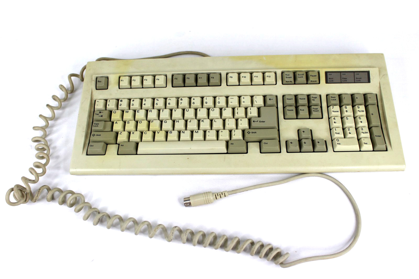 VTG Mitsumi 5-Pin Connector Keyboard Model KPQ-E99YC * Untested * Made in Japan