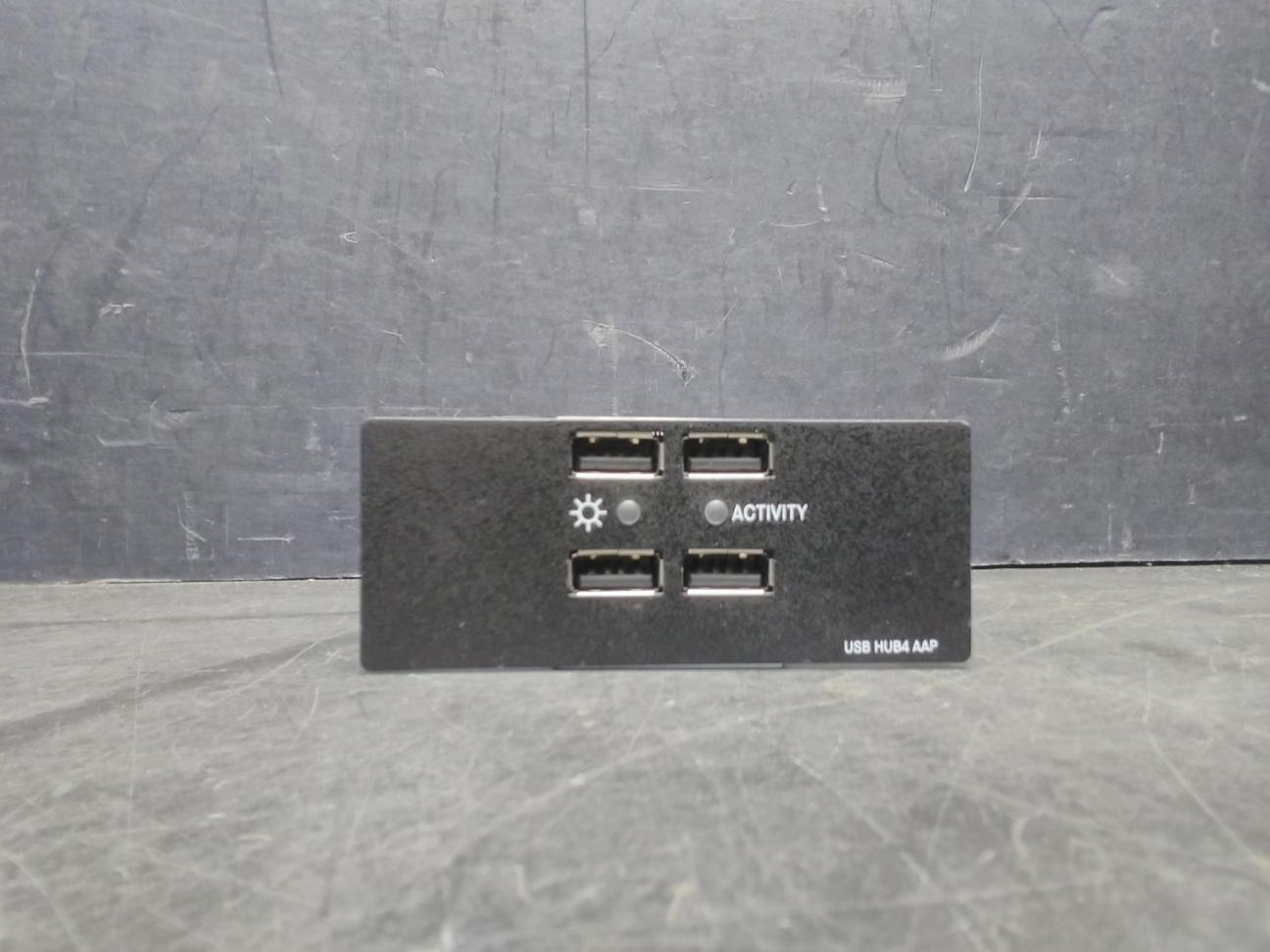 Extron USB HUB4 AAP Black SN:A1CHTT6 E 2855 9 WO 2496670-37 (67.75-279-11.25)