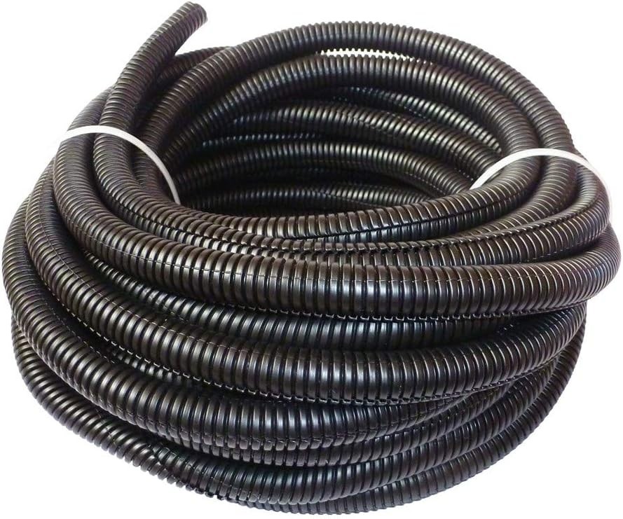 30Ft Electrical Wire Cable Sleeve Pet Protector Power Cord Extension Tube Cover 