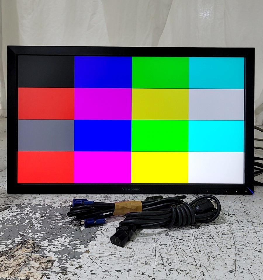 ViewSonic vs17622 va2252sm-2 LCD Monitor DP VGA DVI 22" GRADE B SEE NOTES