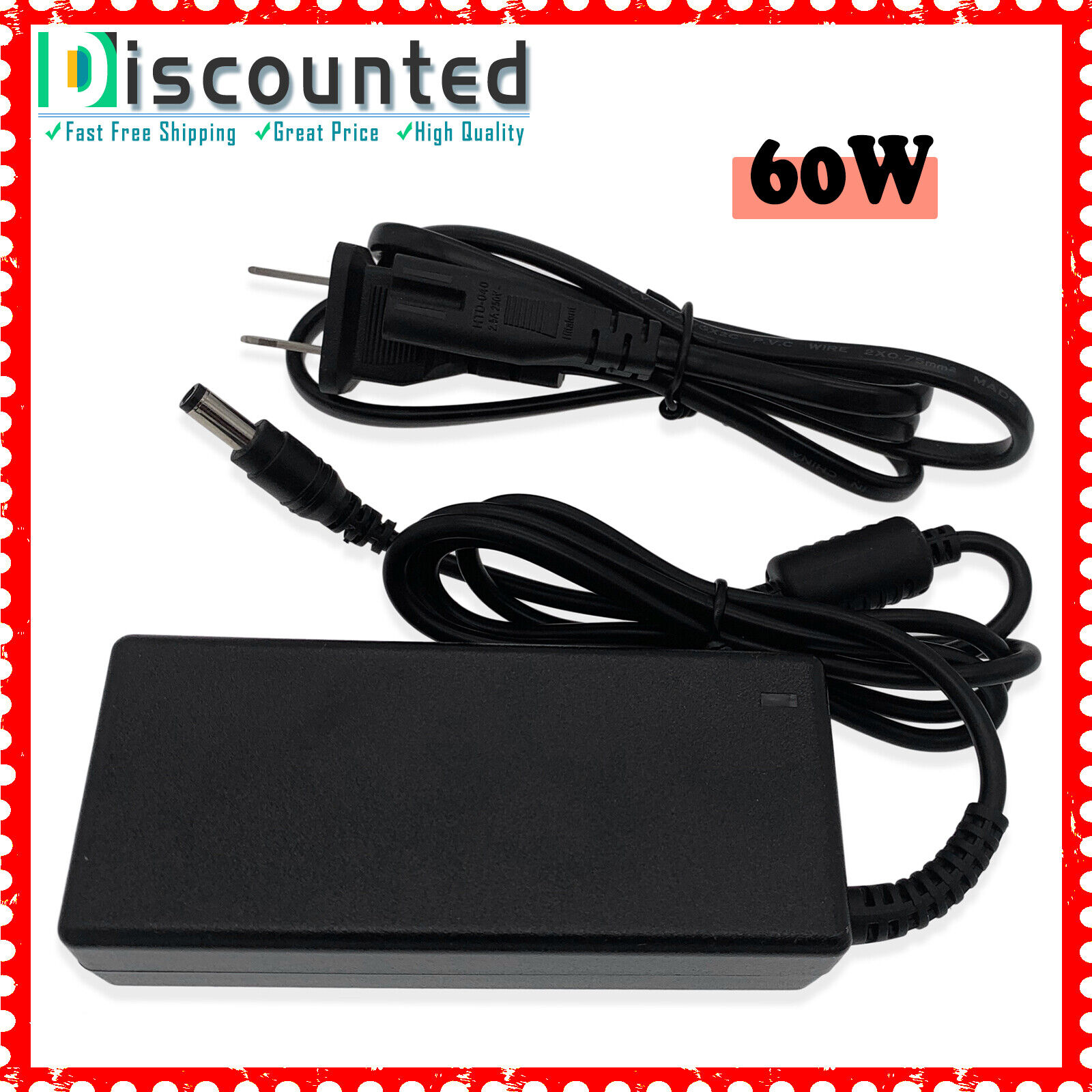 AC Adapter Charger For Insignia NS-32D311NA15 NS-32DD310NA15 32