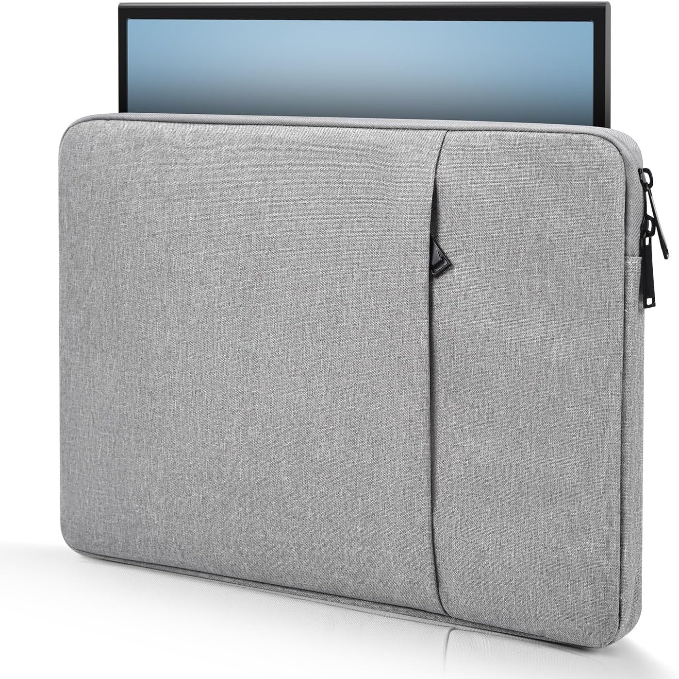 Portable Monitor Case Sleeve 18.5 Inch Pouch Bag with Pocket for 18/18.5 Inch Mo
