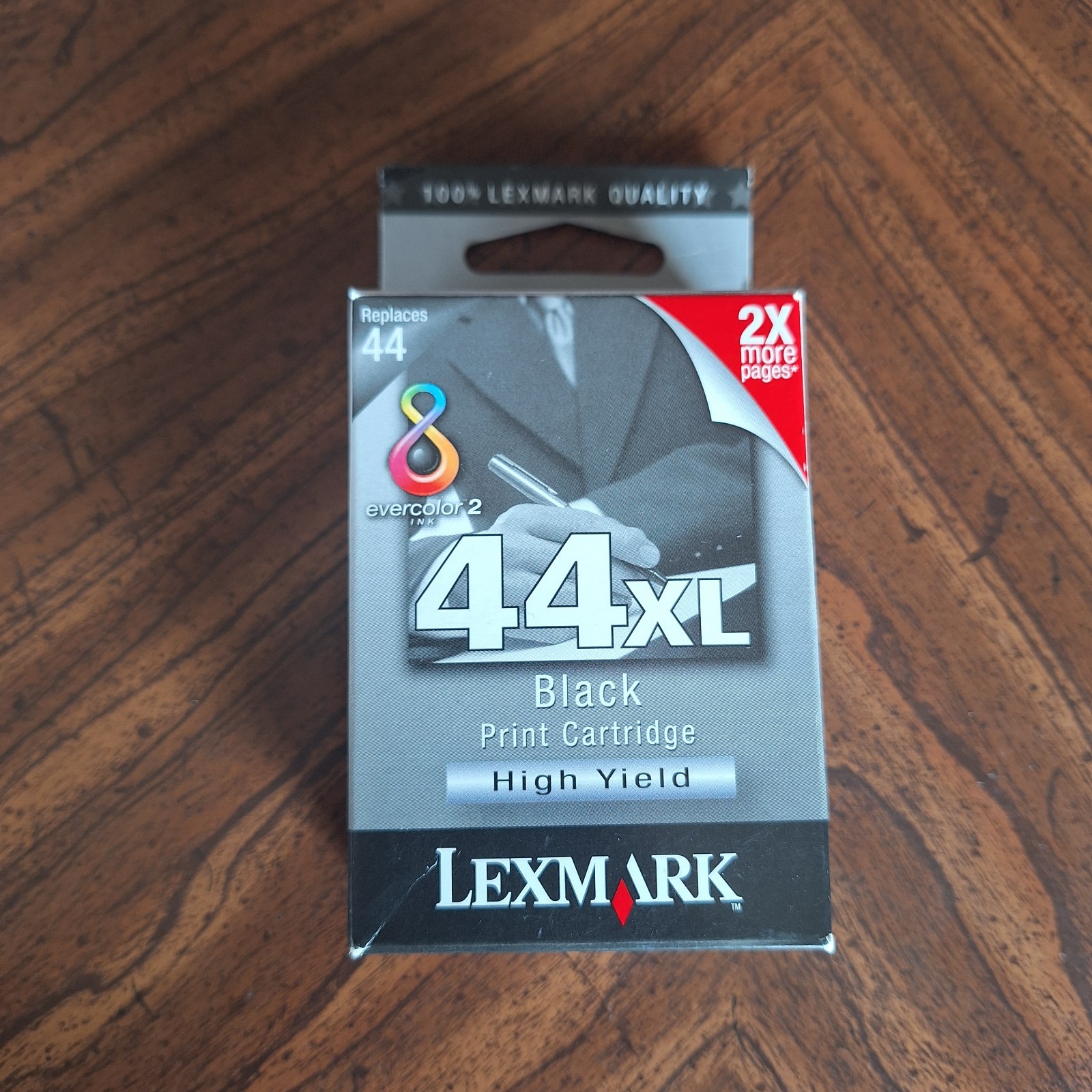Lexmark 44XL Black Ink Cartridge 18Y0144 High Yield Genuine Open Box New