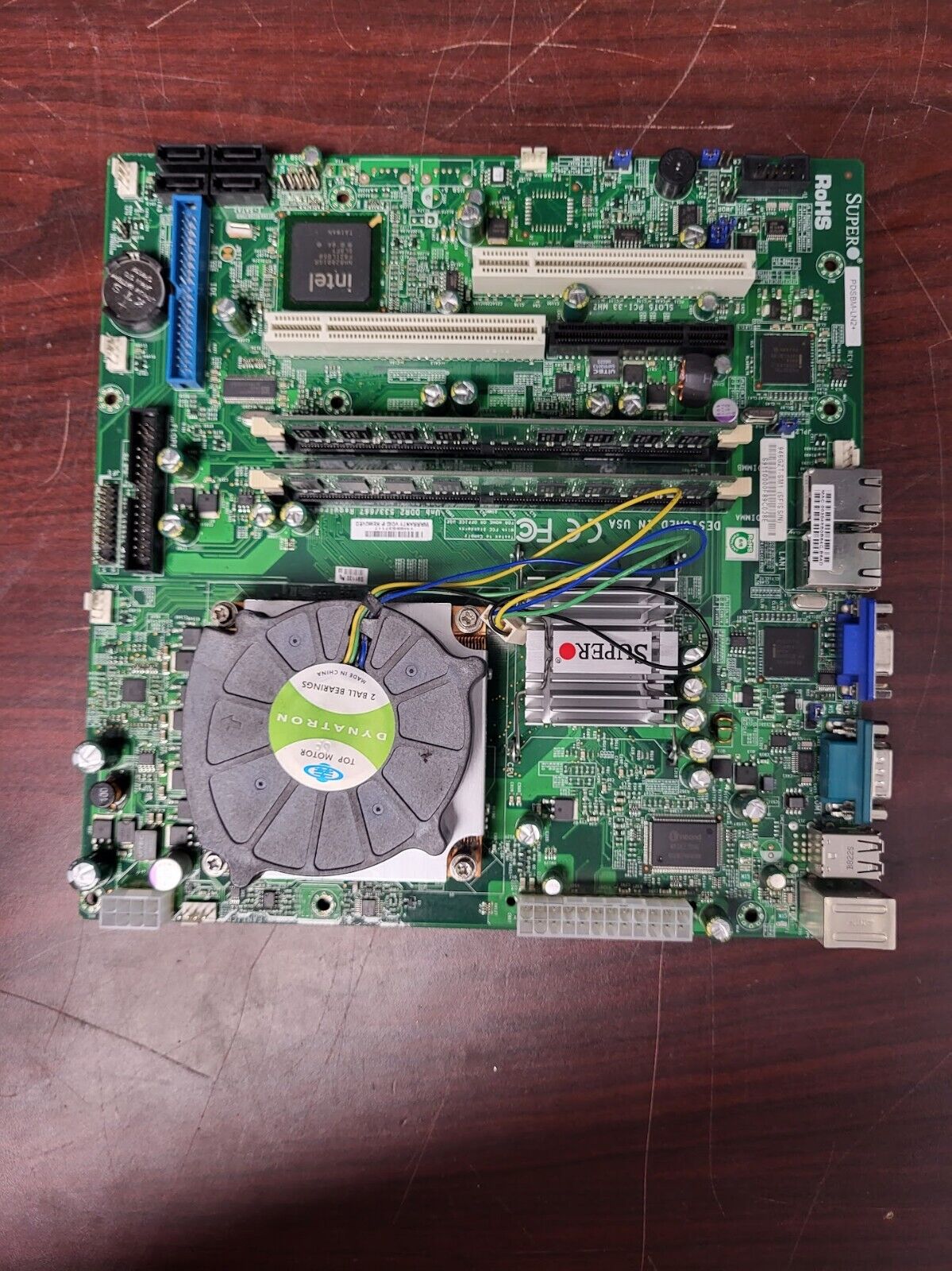 Supermicro PDSBM-LN2+ Intel Pentium E2180 4GB Kingston Ram Tested Working #73
