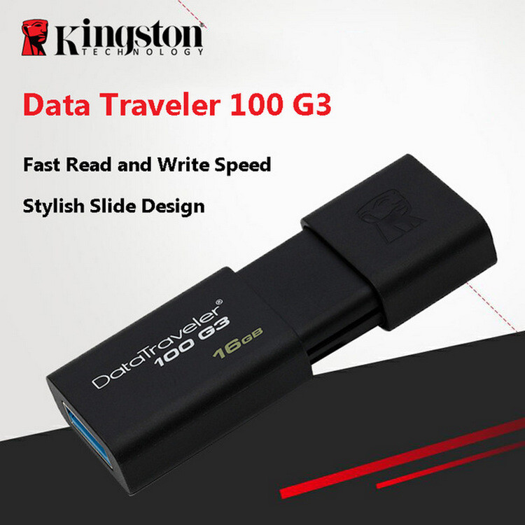 High Speed Kingston DT100 G3 2GB USB 3.0 Flash Drive Memory Device Pen USB Stick