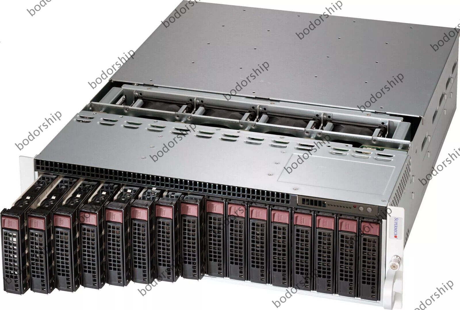 Supermicro 5037MR-H8TRF 8X Node Server With 2xPSU Support E5-1600/2600 V1 V2 CPU