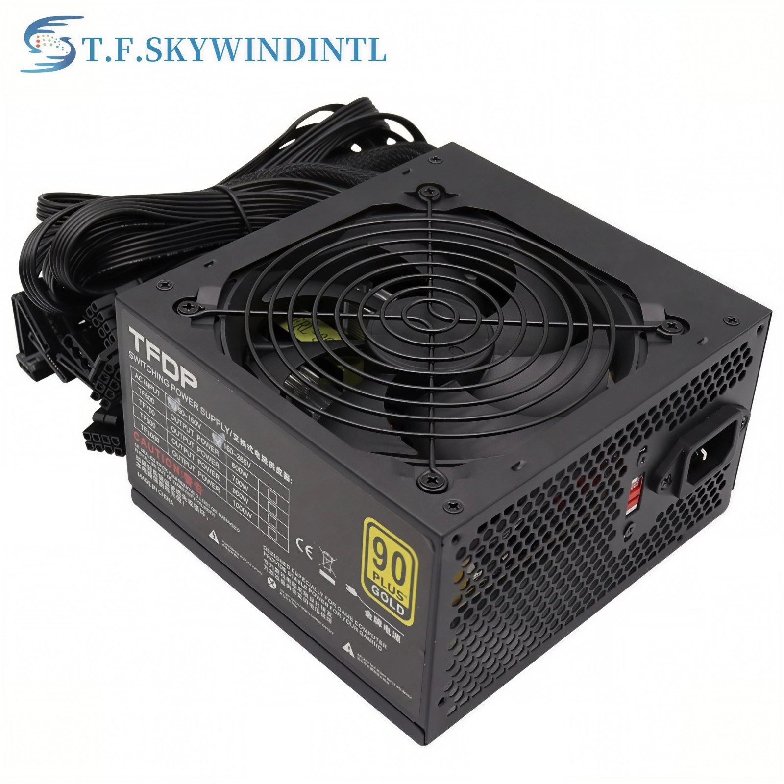 New 800W Power Supply 90 PLUS Gold Non-Modular ATX PUS Computer Component