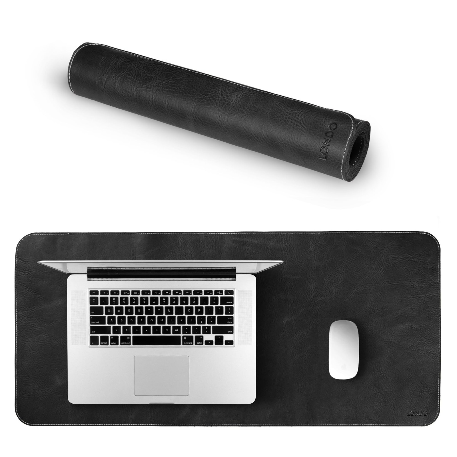 Londo OTTO270 Top Grain Leather Extended Mouse Pad - Large Desk Mat for Office