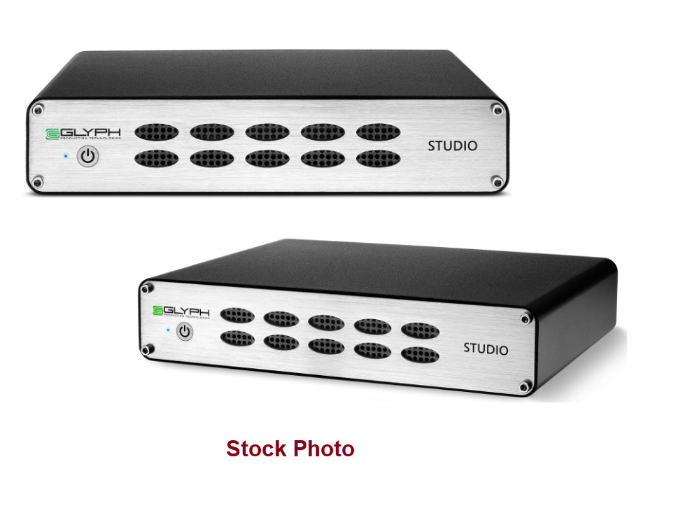 GLYPH STUDIO 3TB Professional External Hard Drive 7200RPM eSATA FW800 USB 3.0