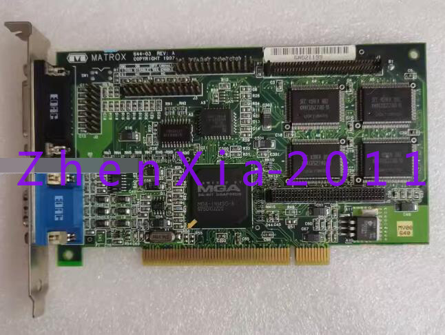 1PC Used MATROX MY220P/4BI/2D 644-03 REV:A Graphics card by DHL/Fedex shipping