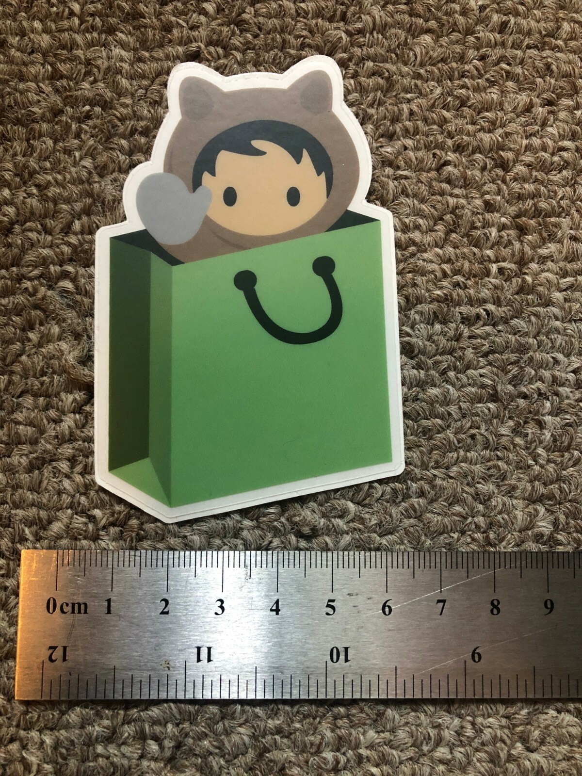 Rare Salesforce Astro in a Bag  Sticker 