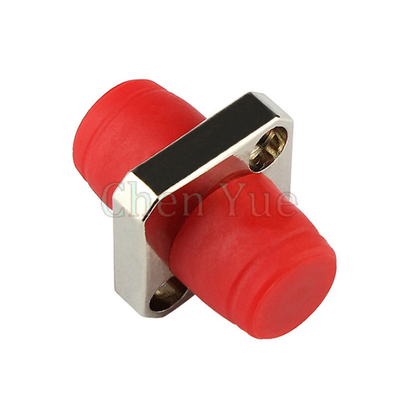 50pcs FC UPC SM Square Flange FC-FC Fiber Coupler Fiber Adapter FC Fiber Adapter