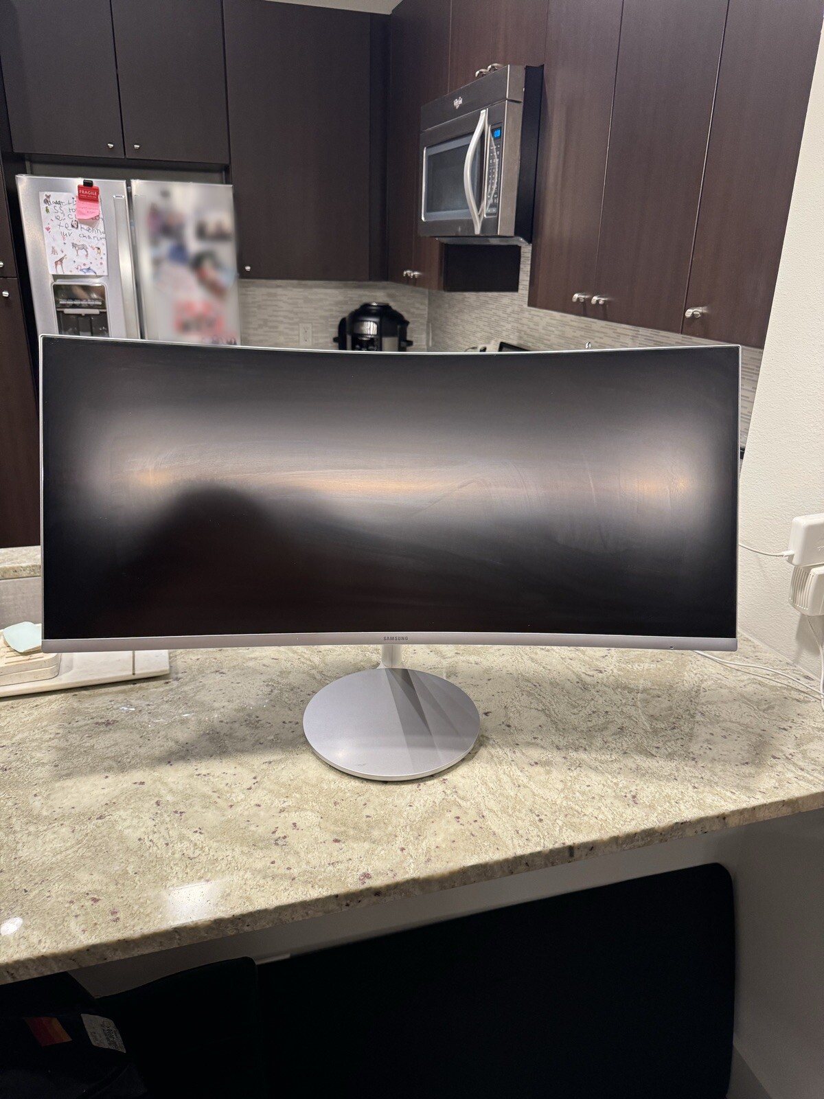 Samsung 34” CF791 Ultrawide Monitor 3440x1440 QHD Curved FreeSync