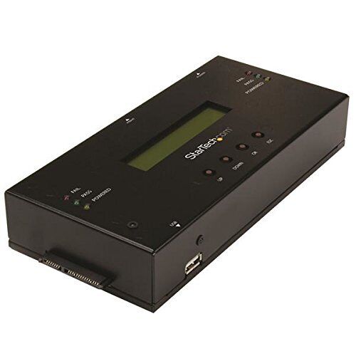 StarTech.com 1:1 Standalone Hard Drive Duplicator and Eraser for 2.5 / 3.5in