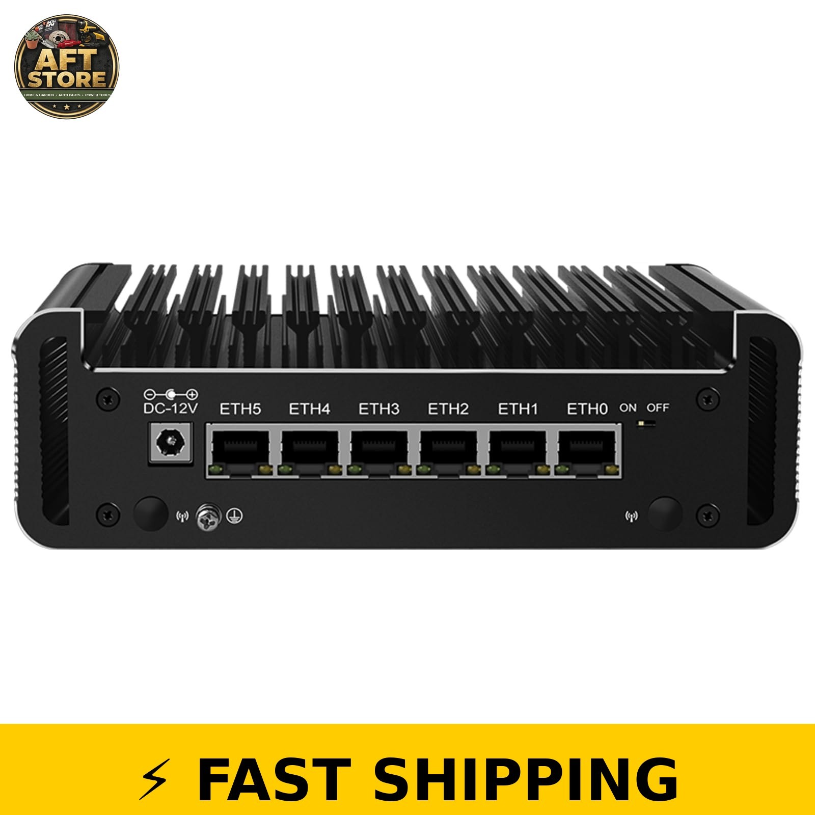 ZHIANN 6 Port Firewall Mini PC, Intel N150, Fanless, DDR5 RAM