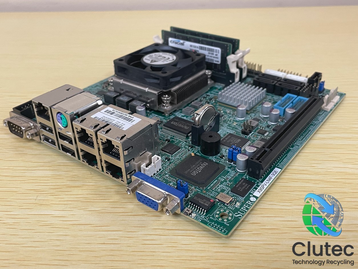 Supermicro Industrial Motherboard 16GB i7-3612QE RAM X9SPV-LN4F-3QE No I/O Plate