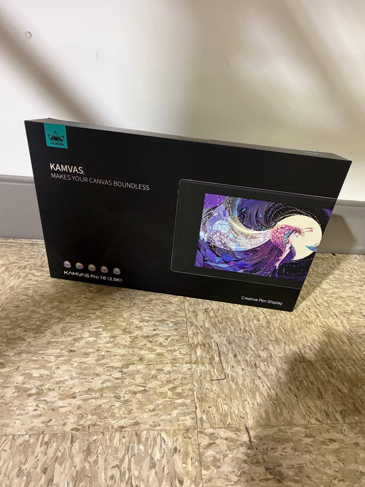 Huion KAMVAS PRO 16 2.5K QLED Drawing Tablet Display