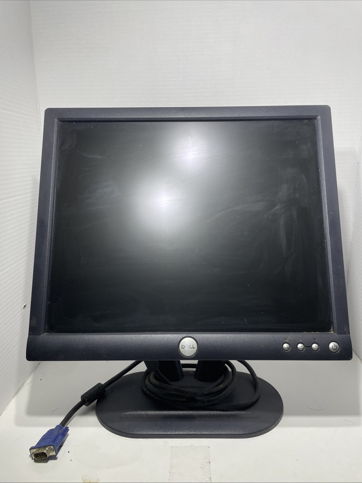 Dell E172FPt 17" LCD Monitor w/ Stand Tested Working VGA DVI - 5:4 Aspect Ratio