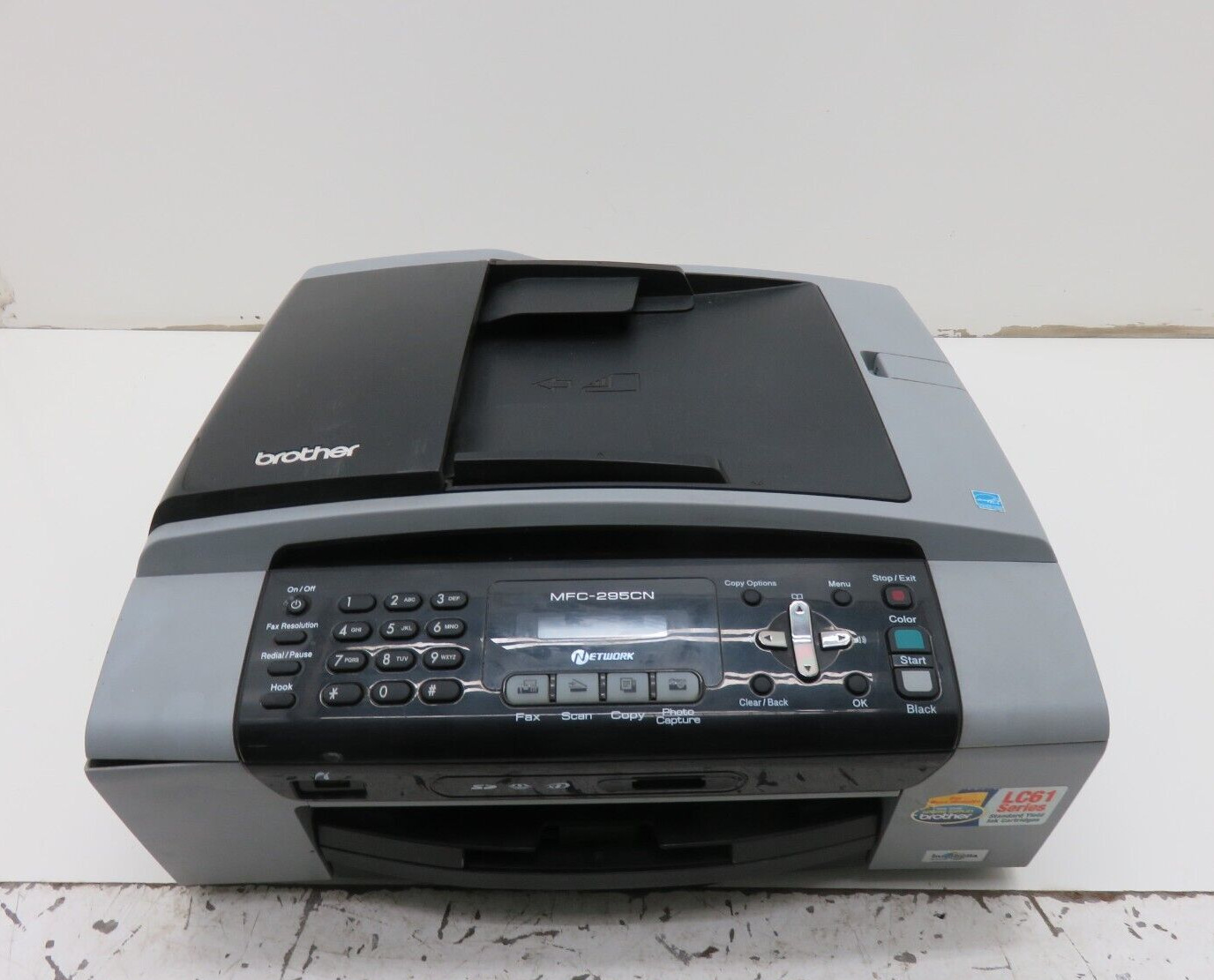 Brother MFC-295CN All-In-One Inkjet Printer - Unable To Test