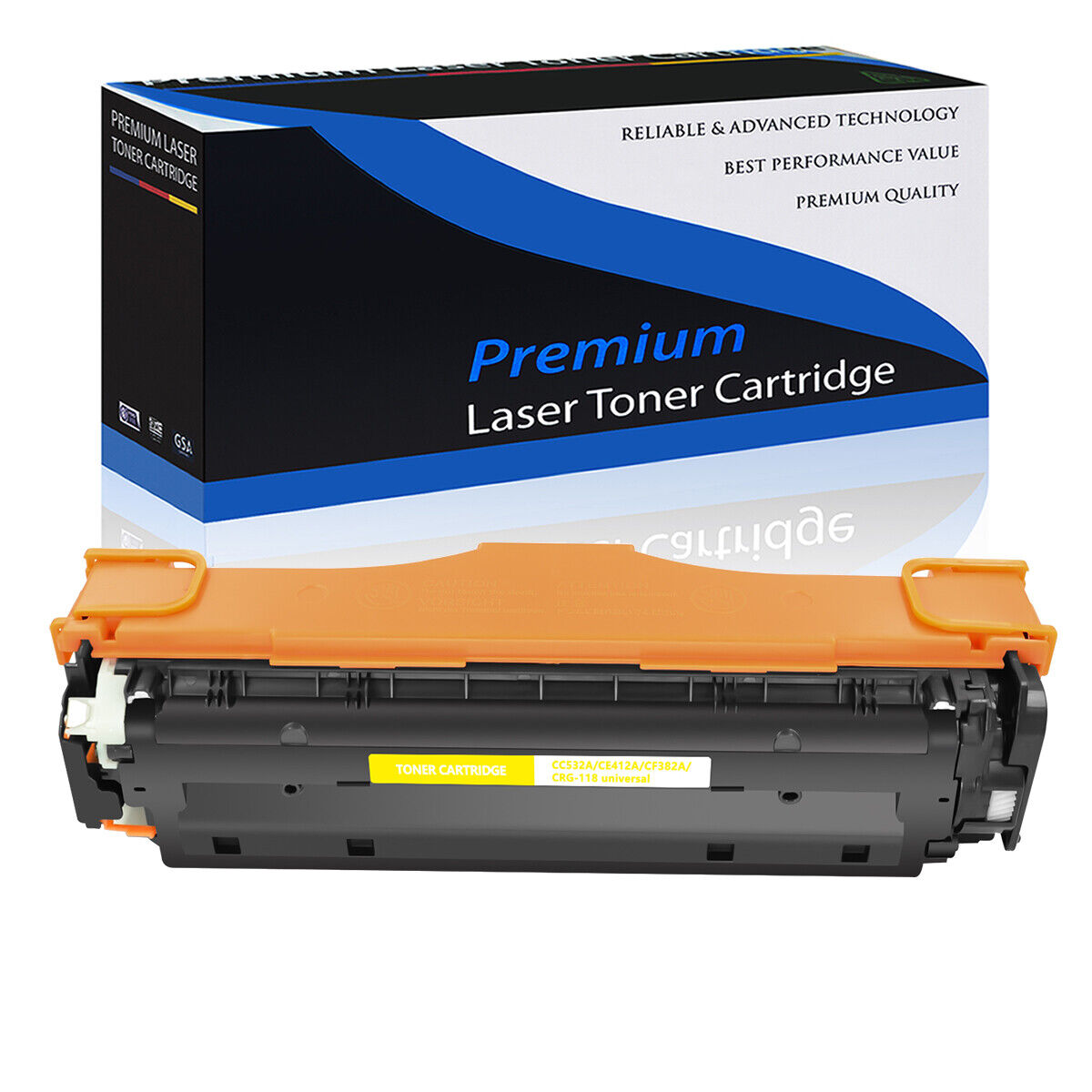 1 PK/Pack Yellow CC532A 304A Toner For HP LaserJet CP2020 CM2320 CP2025 MFP