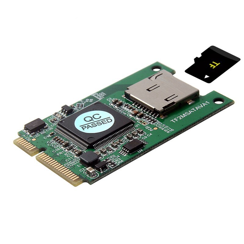 TF To MSATA Msata To Micro SD Adapter Card Expansion Converter Riser Card