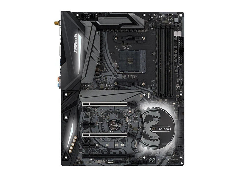 ASRock AMD X470 Motherboard X470 TAICHI AM4 DDR4 SATA3 M.2 HDMI SPDIF WIFI NEW