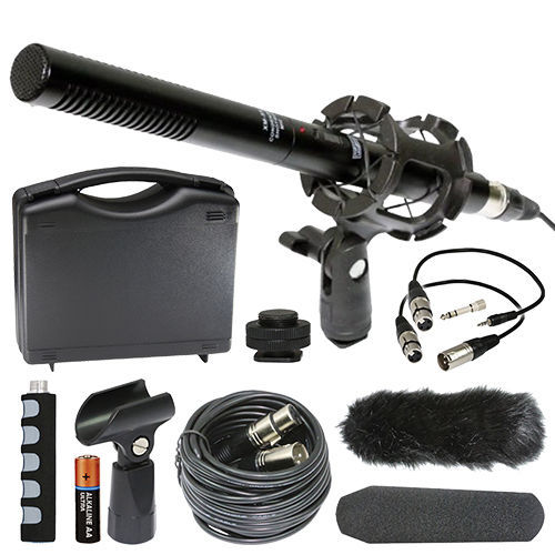 Nikon Coolpix A300 Digital Camera External Microphone Vidpro XM-55 13-Piece Kit
