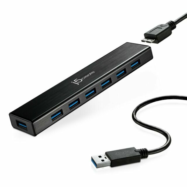 J5Create JUH377 USB Cables, Hubs & Adapters 0847626001468 Open Box