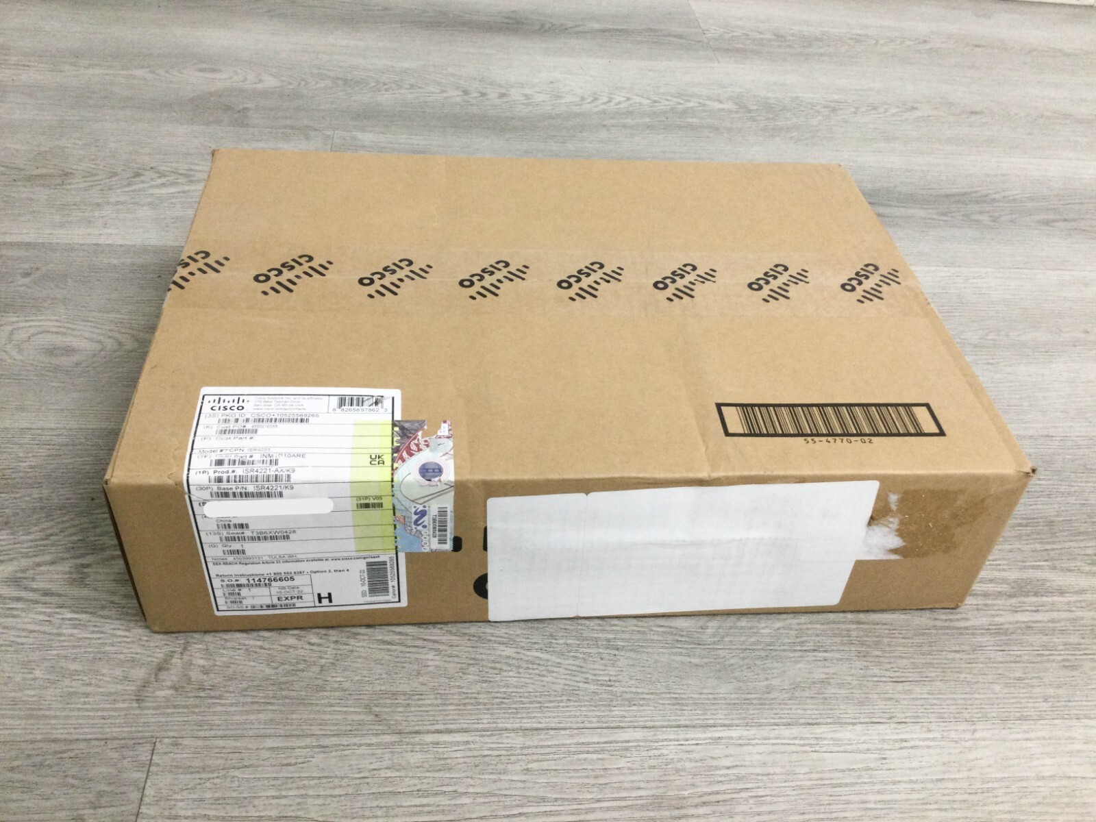 Cisco ISR4221-AX/K9 ISR4221 Gigabit ISR Integrated Services New Sealed