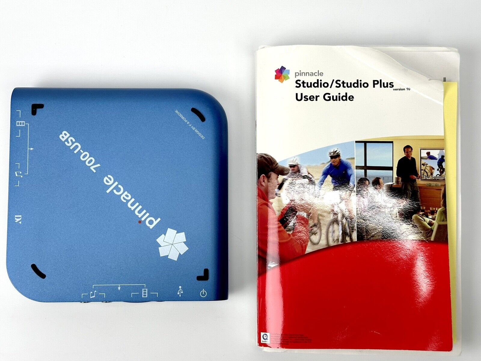 Pinnacle Studio Plus 700-10 Video Home Edit Transfer Console W/User Guide