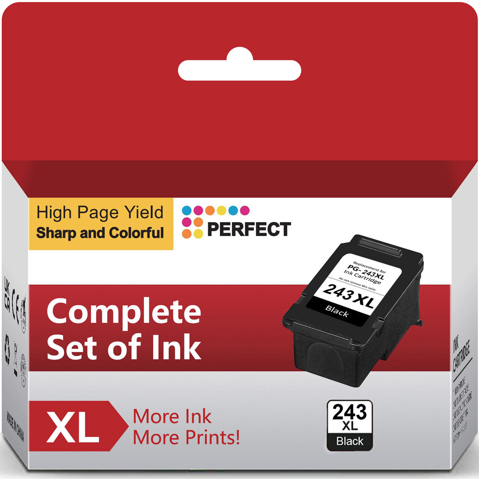 PG-243XL CL-244XL Ink Cartridge compatible for Canon 243 244 MG2924 MG2950 Lot