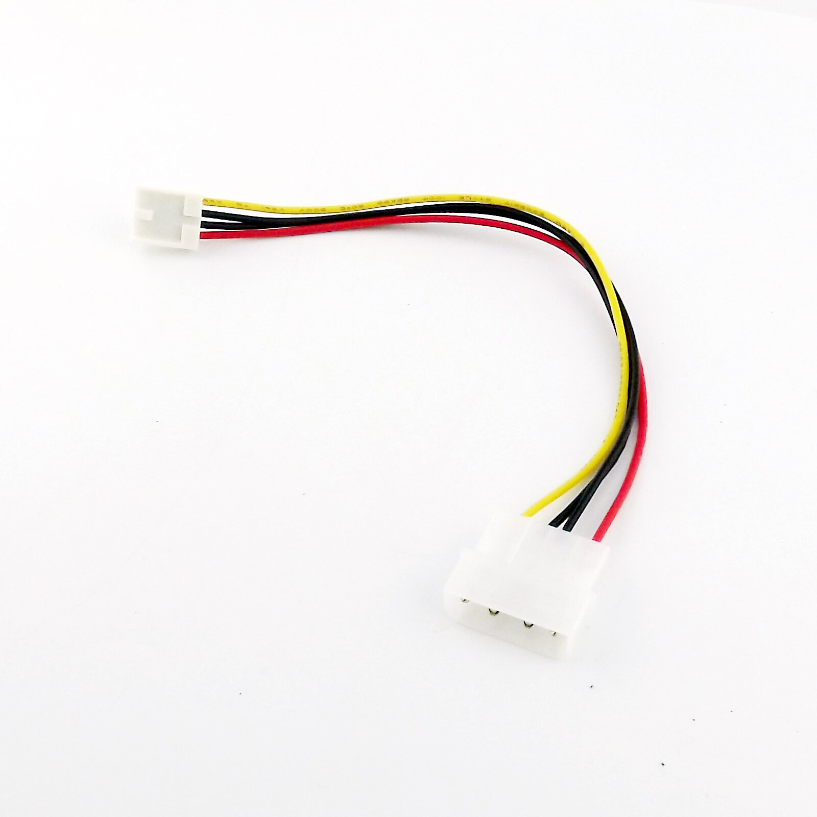 1pc 4-Pin Male Molex to Floppy Drive 4 Pin Power Supply Adapter Cable Cord 20cm