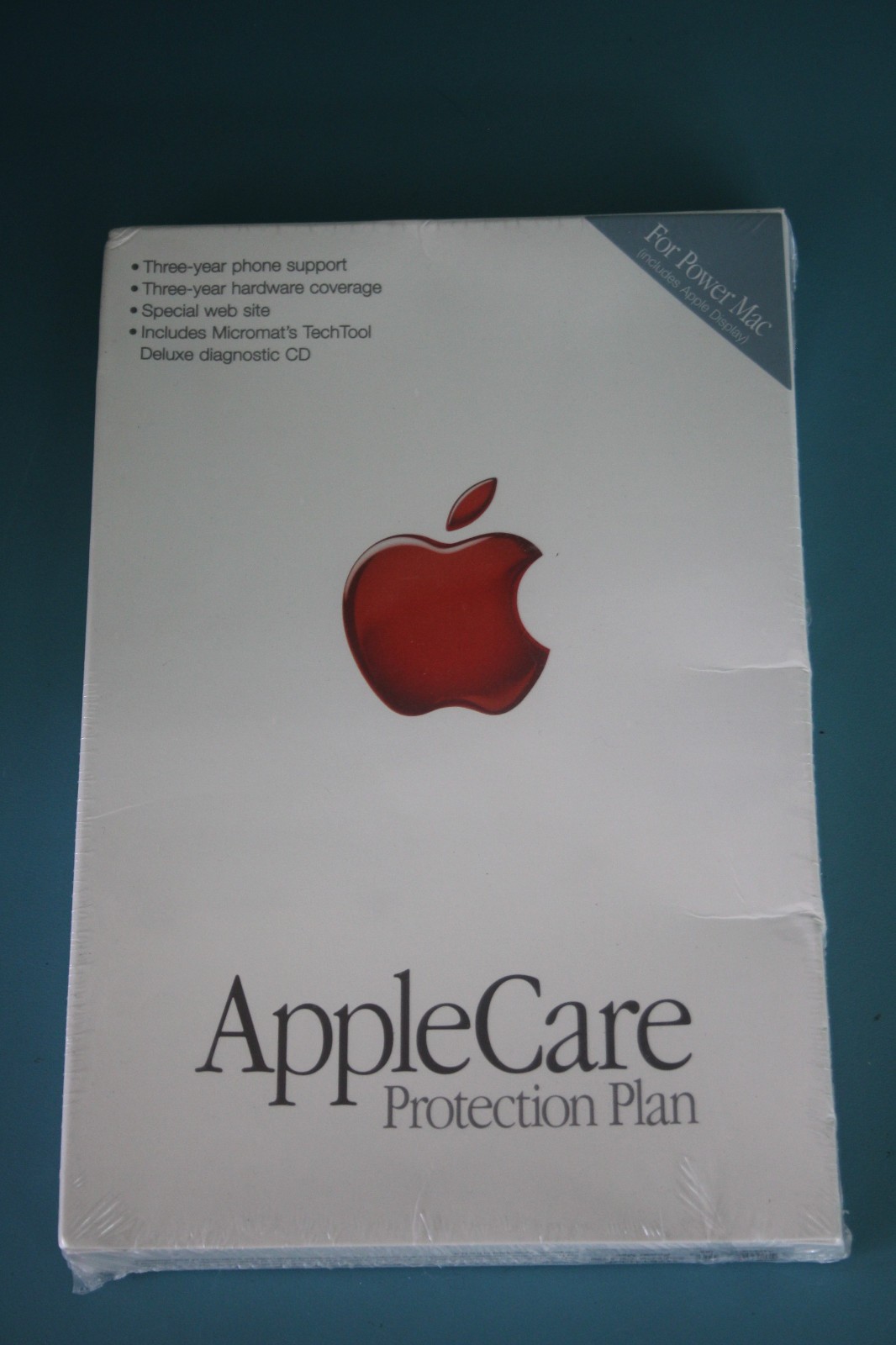 VTG APPLE M7811LL/B POWER MAC APPLECARE RETAIL BOX COLLECTABLE NEW SEALED