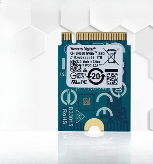 1Pcs Suitable for SN530 1TB 2230 NVME PCIE4.0 Solid State Drive M.2 SN530
