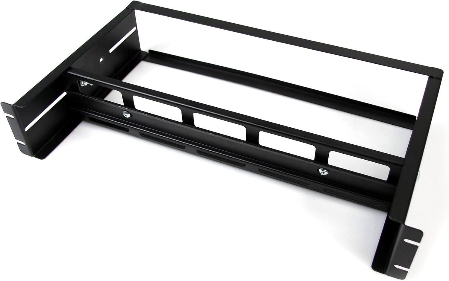 StarTech 2U DIN Rail Kit 19in Rack Adjustable Depth 27lb ADJDINKIT Mini & G-type