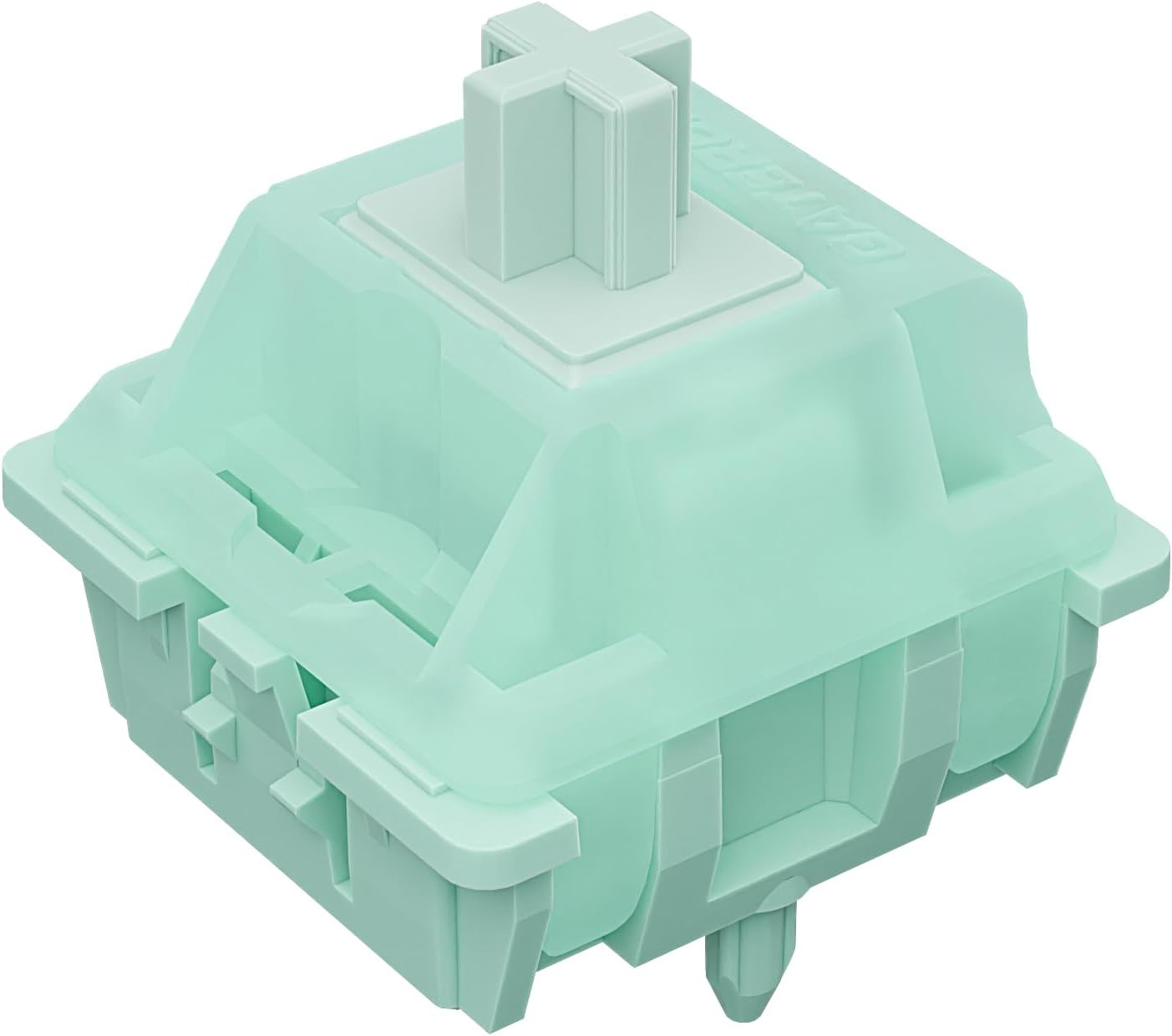 Gateron Mint Green Linear Keyboard Switches,5 Pin Pre-Lubed 22Mm
